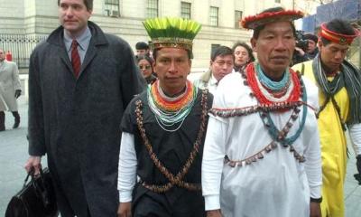 Comunidades amazónicas declararon ‘persona no grata’ a Steven Donziger - Foto: Juicio Crudo