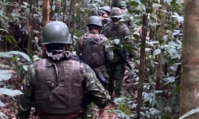 El narcotráfico y los grupos terroristas son una constante amenaza para Sucumbíos y Orellana / Foto: Cortesía Fuerzas Armadas