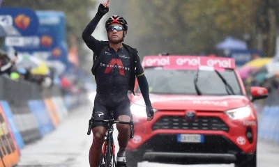 Jhonatan Narváez:"Esta victoria va dedicada a Nicolas Portal" / Foto: EFE