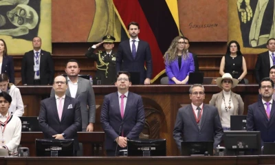 Con 82 votos afirmativos se eliminó la prohibición del establecimiento de bases militares extranjeras en territorio ecuatoriano / Foto: cortesía Asamblea Nacional