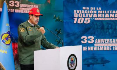 Maduro aseguró estar confiado en la victoria en caso de que su país se declare como "república en armas" / Foto: EFE