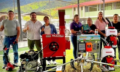 El acto se realizó en la parroquia Sardina del cantón El Chaco / Foto: cortesía MAGP
