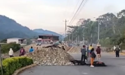 Las protestas se concentran en el cantón Centinela del Cóndor / Foto: cortesía
