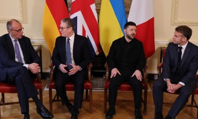 El canciller alemán, Friedrich Merz, anunció el viernes que recibirá el lunes a Zelenski para hablar de las negociaciones de paz / Foto: EFE