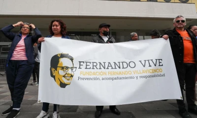 Daniel Salcedo y José Serrano son dos de los cuatro imputados por la Fiscalía como presuntos autores intelectuales del asesinato de Villavicencio / Foto: EFE