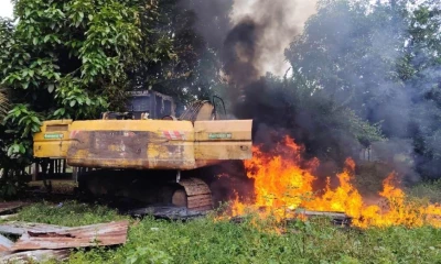 La deforestación por minería ilegal se triplicó en un año, pasando de 558 hectáreas en 2024 a 1.700 hectáreas en 2025 / Foto: cortesía