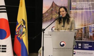 Inés Manzano participó en un seminario organizado por la Embajada de Corea del Sur / Foto: cortesía MAE