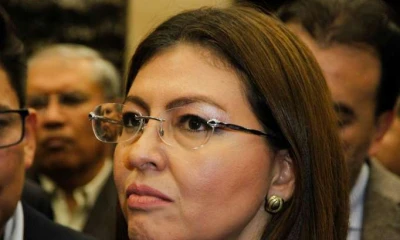 Ley. Sofía Espín es buscada por la Policía Nacional en el país. Foto: La Hora