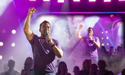 Noboa volvió a participar en la campaña electoral sin pedir licencia del cargo / Foto: EFE