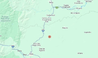 El temblor ocurrió a una profundidad de 201 kilómetros / Foto: cortesía Instituto Geofísico