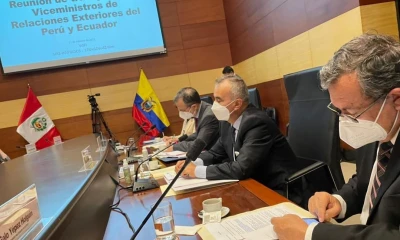Ecuador y Perú acordaron la reapertura progresiva de la frontera / Foto: cortesía Cancillería