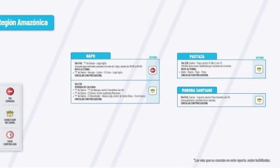 Actualización del informe del estado de las vías de la Amazonía ecuatoriana / Foto: cortesía MTOP