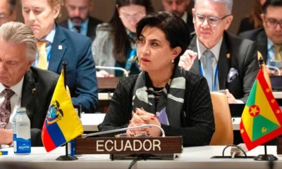 Sommerfeld intervendrá en representación del Ecuador ante la Asamblea General de la ONU / Foto: cortesía Cancillería