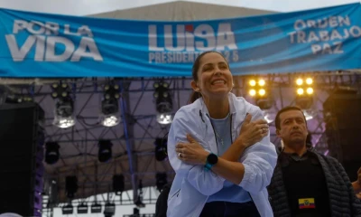 La candidata exhortó a sus simpatizantes a votar "con la esperanza de que viene un futuro digno" / Foto: EFE