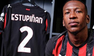 Estupiñan comenzó su carrera futbolística en las categorías inferiores de la LDU Quito / Foto: cortesía SportsCenter 