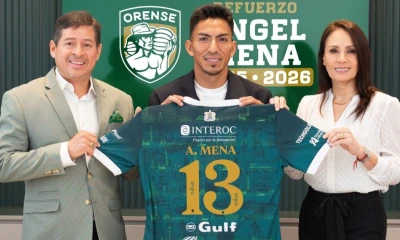 En el Orense también milita desde 2021 Gabriel Achilier / Foto: cortesía Orense Sporting Club