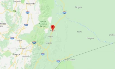 La aeronave cubría la ruta Macas-Warintza-Macas y llevaba cuatro personas a bordo. Foto: El Comercio