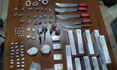 Armas y drogas fueron decomisadas en la cárcel de Sucumbíos  / Foto: EFE