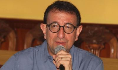 Xavier Subía, viceministro de Minas, fue entrevistado por la Cámara de Minería del Ecuador / Foto: cortesía Viceministerio de Minas