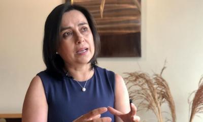 María Eulalia Silva, presidenta de la Cámara de Minería del Ecuador, lamentó que el rezago siga ahuyentando nuevas inversiones / Foto: EFE