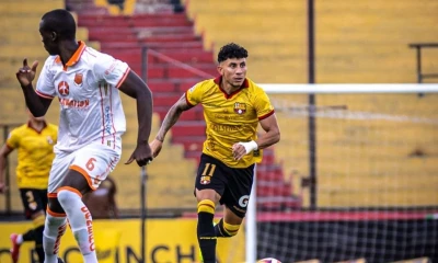 Joao Rojas fue figura en la victoria de Barcelona / cortesía Barcelona