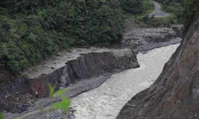 La erosión del río Coca avanza hacia Coca Codo y sigue provocando daños millonarios / Foto El Oriente