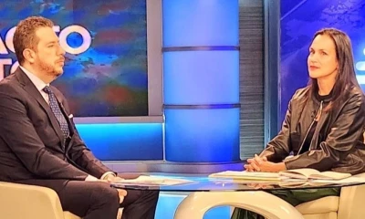 Inés Manzano, ministra de Energía y Minas, fue entrevistada en Ecuavisa / Foto: cortesía Ministerio de Energía y Minas