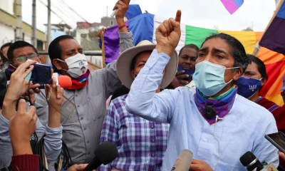 Yaku Pérez acusa a Correa de "meter la mano" en elecciones / Foto EFE
