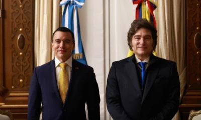 Principales noticias de Ecuador hoy - 22 de agosto de 2025 / Foto: cortesía Presidencia