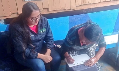 Un equipo de 15 profesionales del MIES recorre los sectores de: Puyo, Fátima, Tarqui y Santa Clara / Foto: cortesía MIES