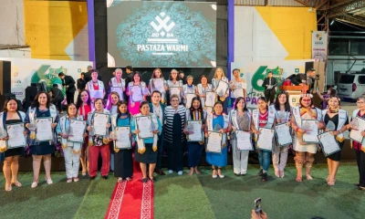 Entre las mujeres homenajeadas se encuentran líderes sociales, defensoras de derechos humanos, deportistas y representantes de comunidades indígenas / Foto: cortesía Prefectura de Pastaza