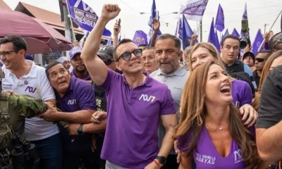 El presidente Daniel Noboa buscará la reelección el 13 de abril / Foto: EFE