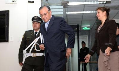 Comparecencia. Alexis Mera acudió ayer como testigo al juicio. Foto: Expreso