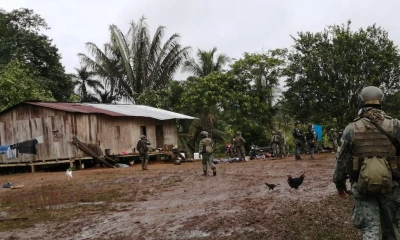 Las Fuerzas Armadas encontraron base clandestina en San Lorenzo / Foto: Fuerzas Armadas