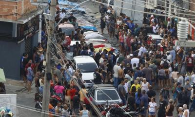 La operación policial contra la banda Comando Vermelho fue lanzada el martes / Foto: EFE