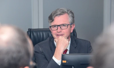 Un cuencano, que ha labrado su vida empresarial en el sector privado, asumió el cargo. Su postura económica y política por ahora son un misterio / Foto: cortesía Ministerio de Economía