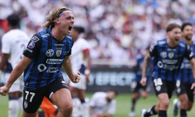 El argentino Claudio Spinelli anotó el gol de Independiente del Valle / Foto: cortesía Independiente del Valle 