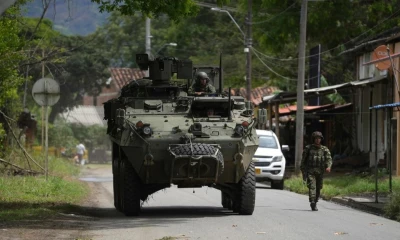 Las autoridades informaron de un total de 24 atentados en los departamentos del Cauca y Valle del Cauca / Foto: EFE