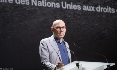 Volker Türk pidió a las autoridades ecuatorianas que la investigación del asesinato sea "transparente, exhaustiva e independiente"/ Foto: cortesía Volker Türk