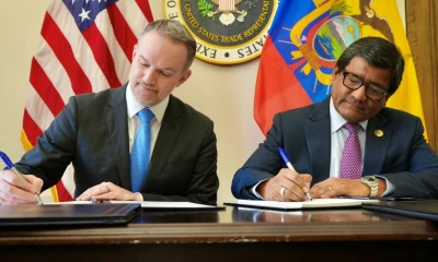 La medida beneficiará al 53% de las exportaciones no petroleras ecuatorianas hacia el mercado estadounidense / Foto: cortesía Ministerio de Producción