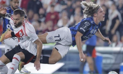 Claudio Spinelli anotó el segundo gol de Independiente del Valle ante River Plate / Foto: EFE