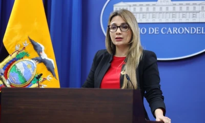 Carolina Jaramillo, vocera de la Presidencia, brindó su rueda de prensa semanal / Foto: cortesía Presidencia