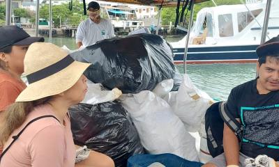 7.386 voluntarios limpiaron las playas, lagos y ríos / Foto cortesía: MAATE