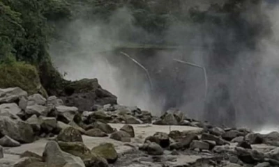 El alud se registró en Gonzalo Díaz de Pineda, cantón El Chaco / Foto: cortesía 