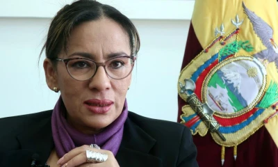 Rovira defendió la medida tomada por el presidente Noboa / Foto: EFE