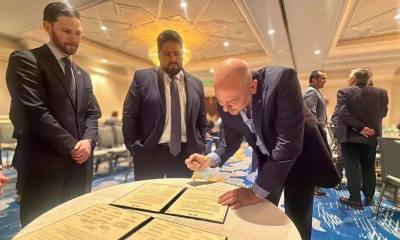 Con la firma, el país reafirma su compromiso de enfrentar de manera coordinada amenazas criminales transnacionales / Foto: cortesía Cancillería