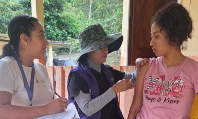 44 brigadas fueron desplegadas en zonas priorizadas de Zamora Chinchipe / Foto: cortesía Ministerio de Salud