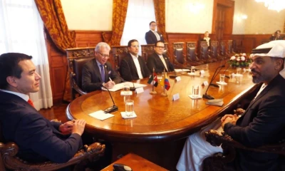 La reunión se enmarca en una serie de acercamientos entre ambas naciones / Foto: cortesía Presidencia