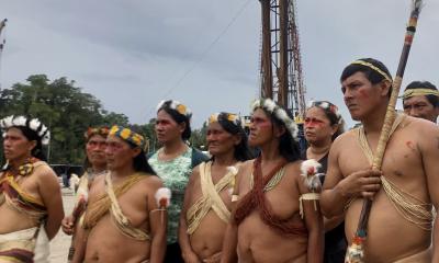 El presidente de Kawymeno destacó el cuidado ambiental de la operación y afirmar que nunca ha visto "regaderos" (derrames) de crudo/ Foto: cortesía EFE