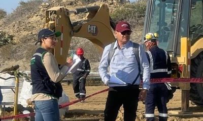 La petrolera informó que inmediatamente conocida la aparición de fluidos, se activó el plan de primera respuesta / Foto: cortesía Fiscalía de Perú